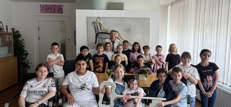 3c – Besuch bei der Bürgermeisterin 3c – Besuch bei der Bürgermeisterin